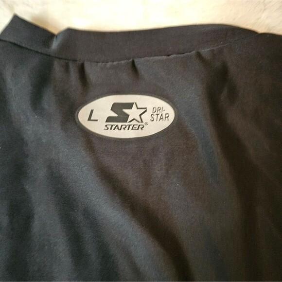 Starter Youth Dri Star Long Sleeve Black Compression Shirt. Size L - Picture 4 of 5